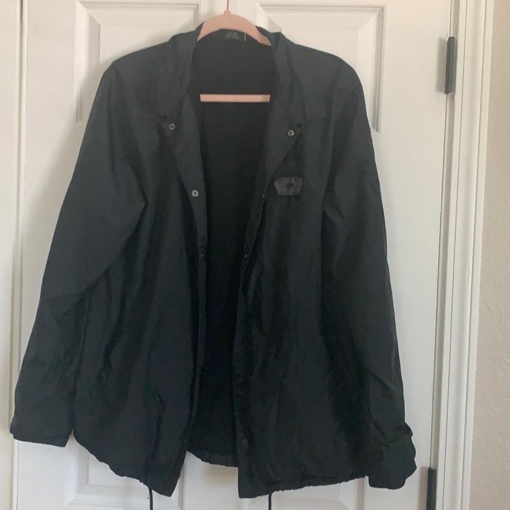 Vans fleece lined windbreaker